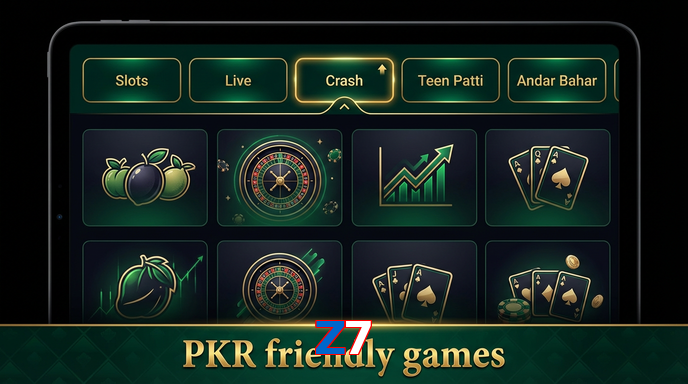 Game list for Z7 games section